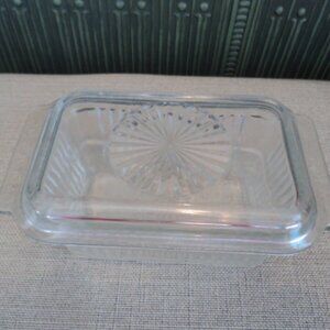 vintage glass refrigerator box